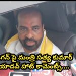 జగన్ పై మంత్రి సత్య కుమార్ యాదవ్ హాట్ కామెంట్స్….